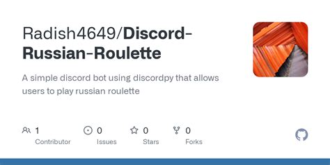 discord russian roulette|GitHub .